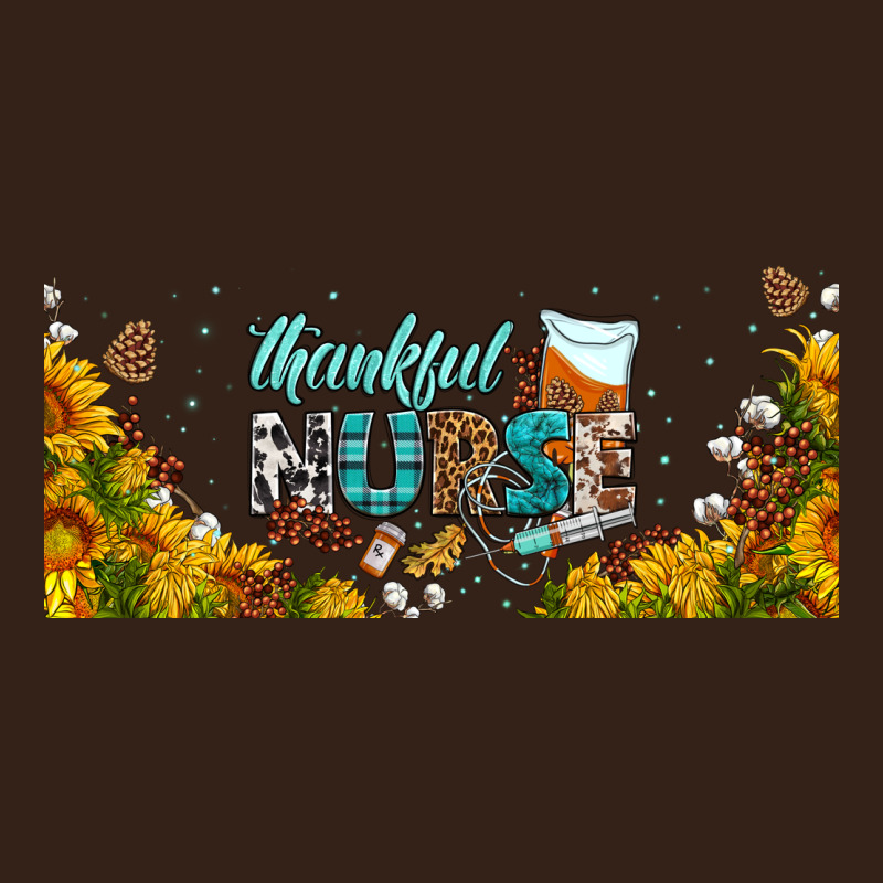 Thankful Nurse Fall Libbey Glass Heavy Core Tee by BundleAndBundleShop | Teevron