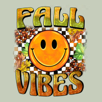 Fall Vibes Smiley Face Ladies Tee | Teevron