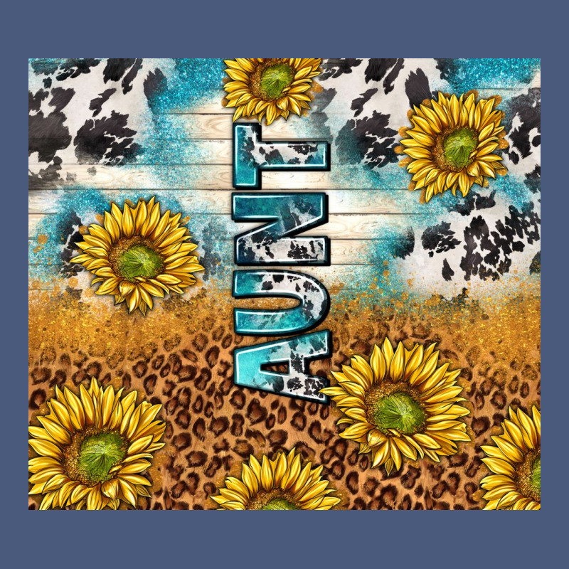 Aunt Sunflower Leopard Glitter Vintage Hoodie by TumblerDesignByShophia | Teevron