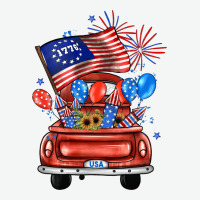 Farm Truck,america Flag Urban Heavy Tee | Teevron