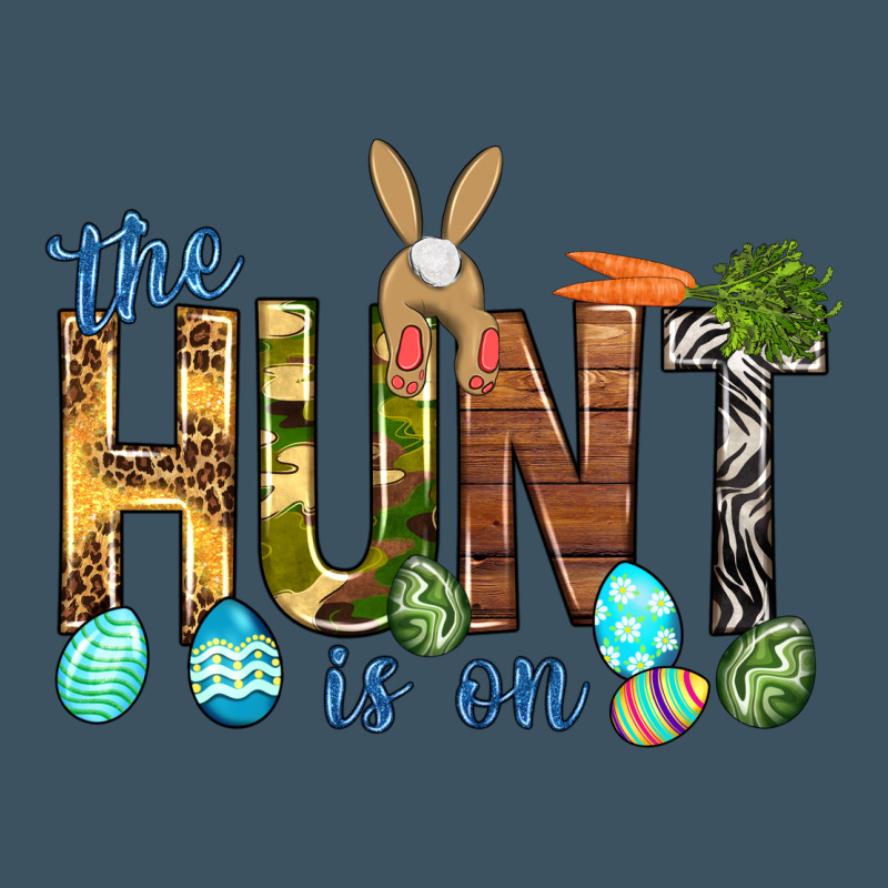 The Hunt Is On With Eggs Easter Day Urban Heavy Tee by HowdyJamesFarm | Teevron