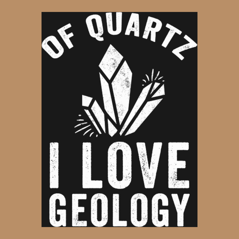 Of Quartz I Love Geology Vintage Hoodie by lanVoArt | Teevron