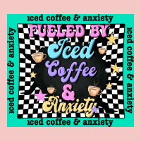 Fueled By ıced Coffee And Anxiety Urban Heavy Tee | Teevron