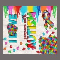 I Love Someone With Autism Urban Heavy Tee | Teevron