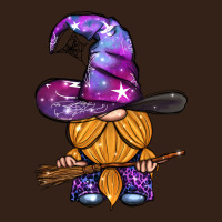 Witch Gnome With Broom Heavy Core Tee | Teevron