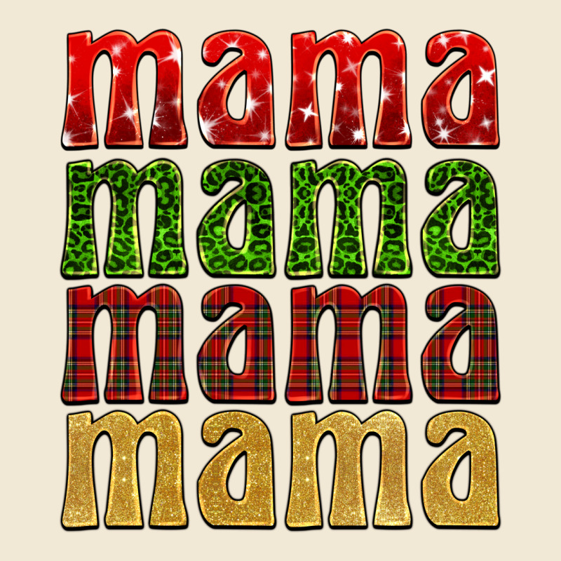 Christmas Mama Ladies Tee by BarkalooDesign | Teevron