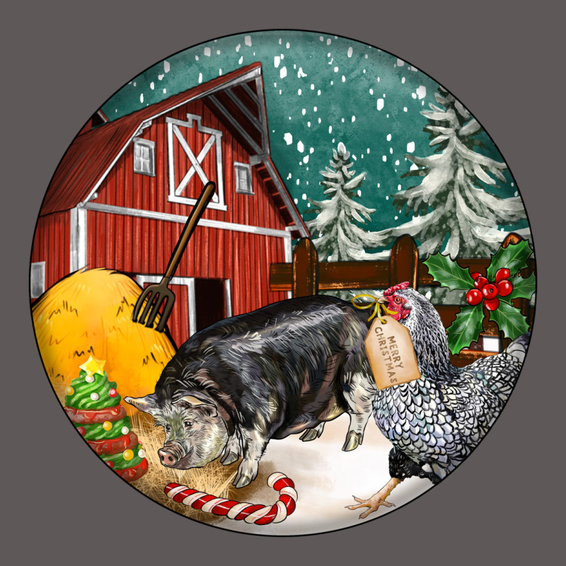 Christmas On The Farm Premium Hoodie by FaDigitalArtStudio | Teevron