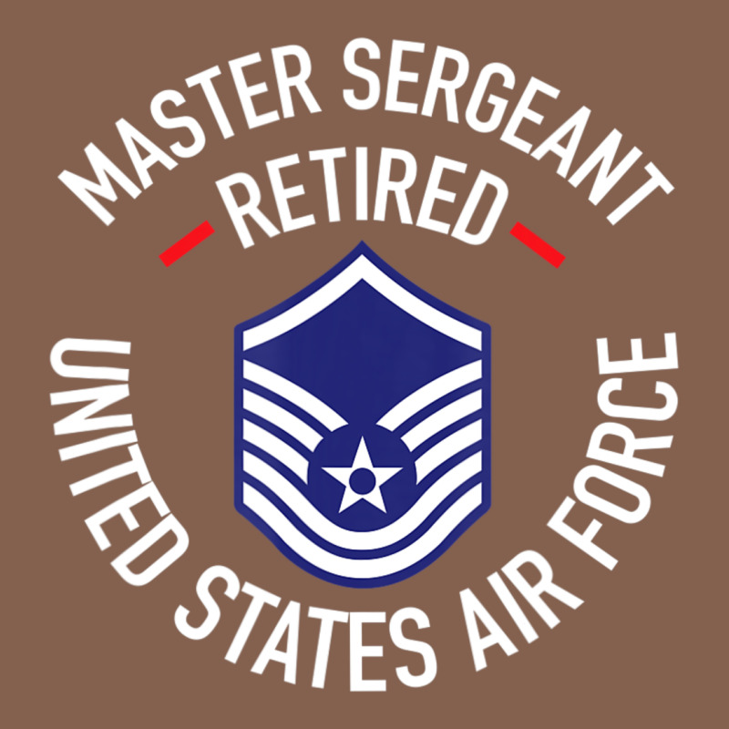 Limited Edition Master Sergeant Retired Air Force Military Retiremen Zipper Hoodie by lanVoArt | Teevron