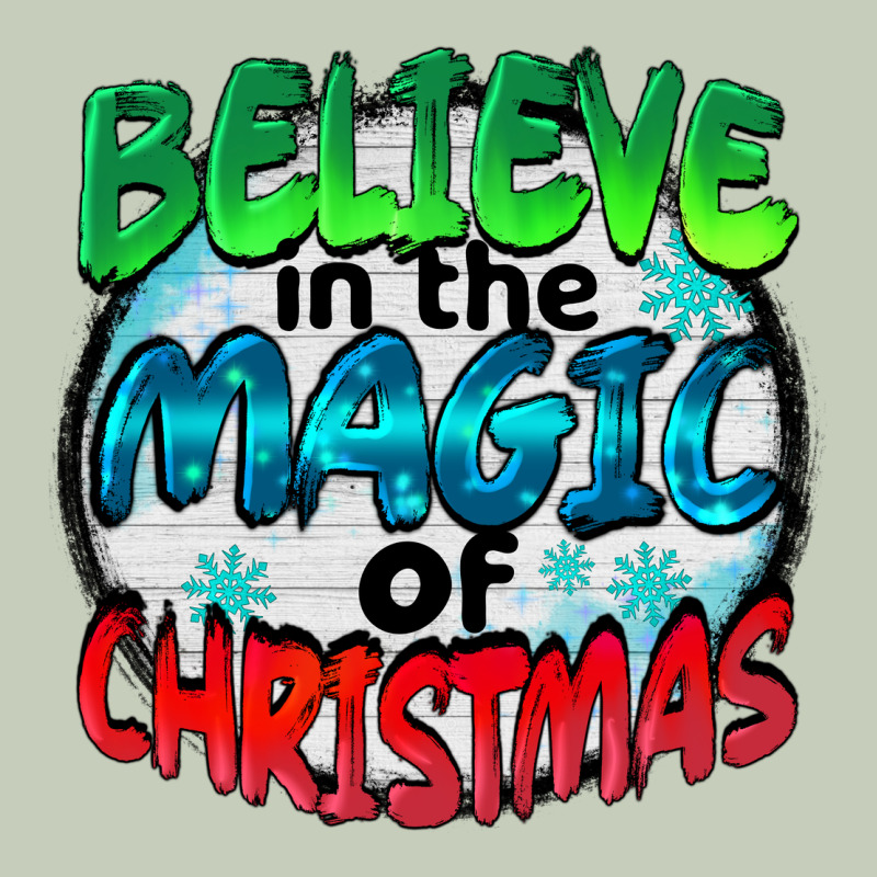 Believe In The Magic Of Christmas Ladies Tee by BarkalooDesign | Teevron