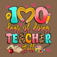 100 Days Of Doing Teacher Stuff Premium Tee | Teevron