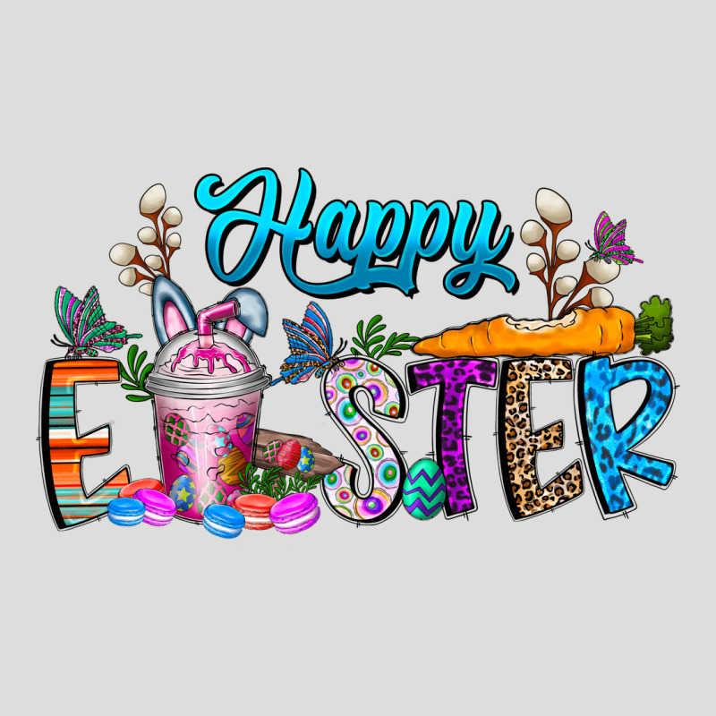 Happy Easter Coffee Zipper Hoodie by CowhideDigitalArt | Teevron