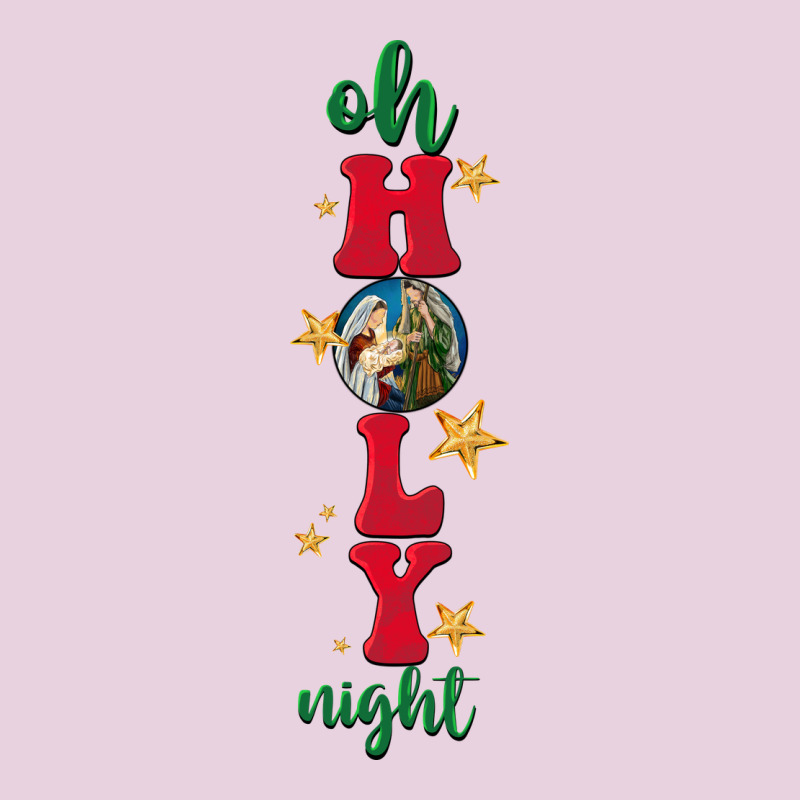 Oh Holy Night Ladies Tee by BarkalooDesign | Teevron
