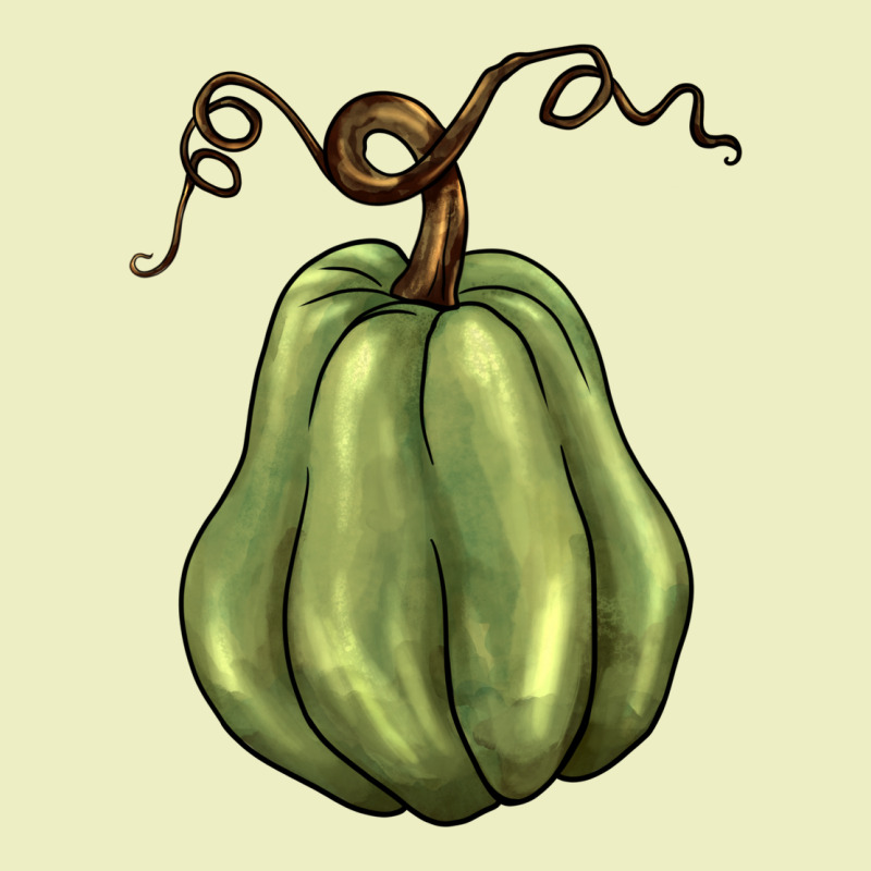Gourd Green Pumpkin Urban Hoodie by BarkalooDesign | Teevron