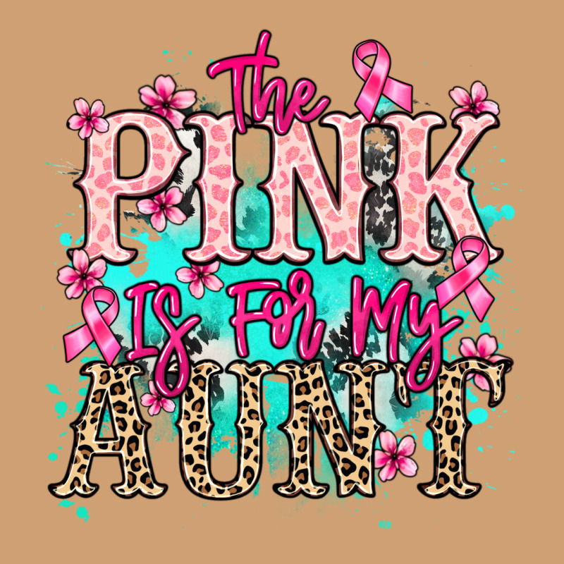 The Pink Is For My Aunt Cancer Awareness Vintage Tee by HowdyJamesFarm | Teevron