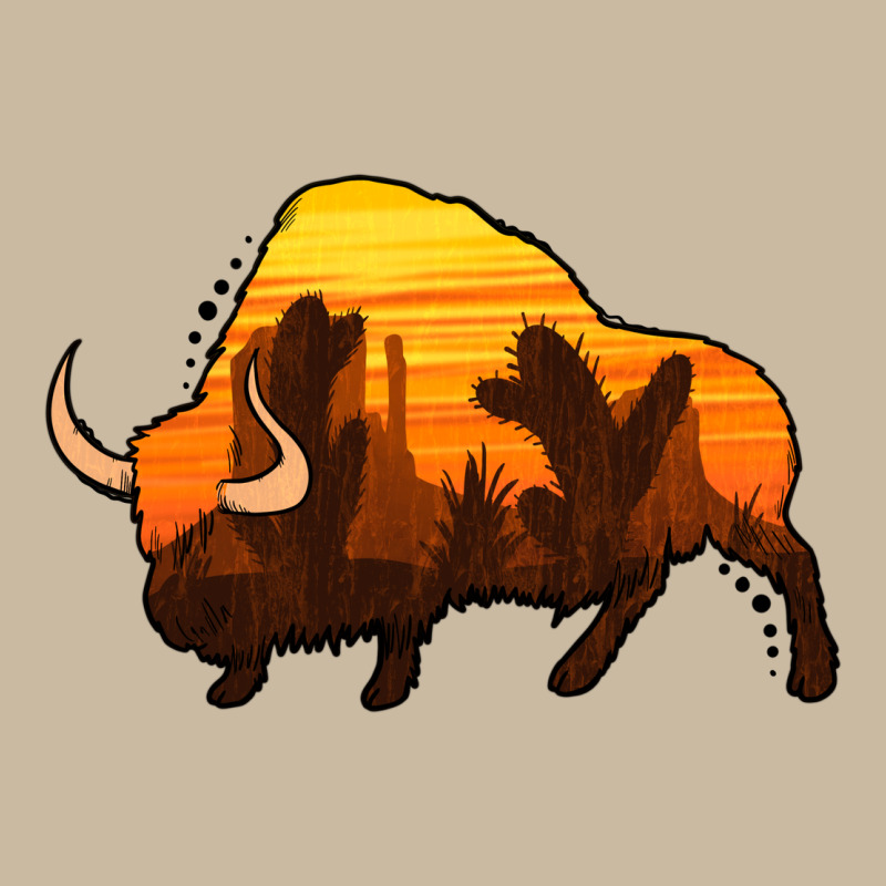 Western Bison Long Sleeve Tee by Jasminsmagicworld | Teevron