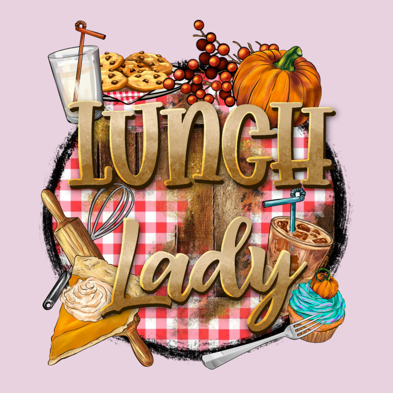 Fall  Lunch Lady Ladies Tee by BarkalooDesign | Teevron