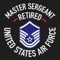 Limited Edition Master Sergeant Retired Air Force Military Retiremen Heavyweight Hoodie | Teevron