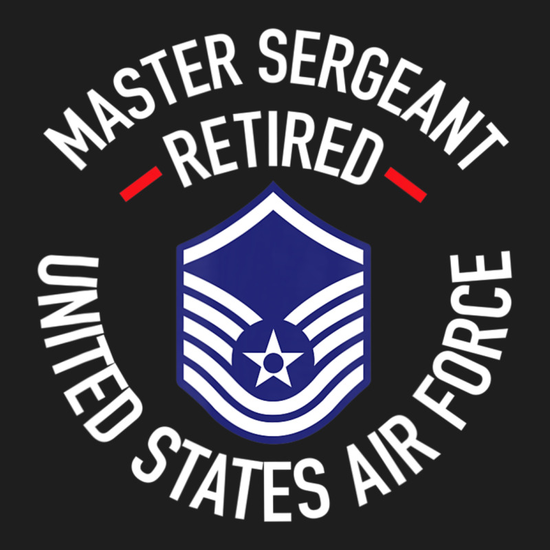 Limited Edition Master Sergeant Retired Air Force Military Retiremen Heavyweight Hoodie by lanVoArt | Teevron