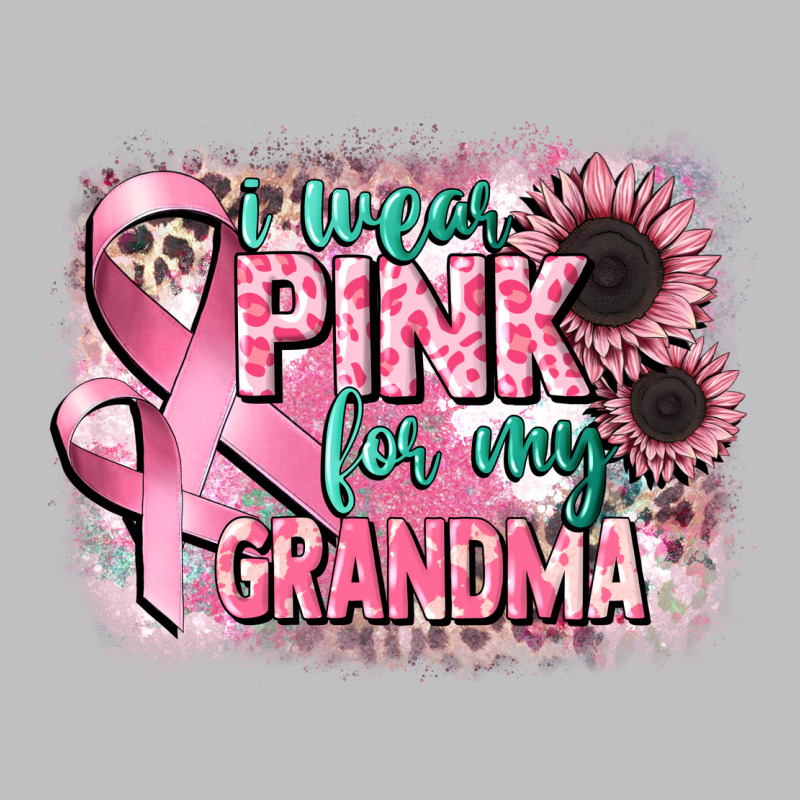 I Wear Pink For My Grandma Long Sleeve Tee by CowGirlArtShop | Teevron