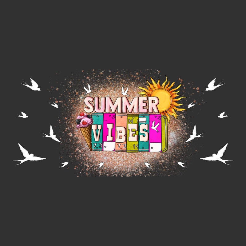 Summer Vibes With Birds Urban Heavy Tee by TumblerDesignByShophia | Teevron
