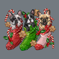 French Bulldog With Christmas Socks Heavyweight Sweatshirt | Teevron