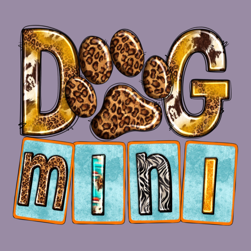 Dog Mini With Paw Classic Tee by texasbilliewilder | Teevron