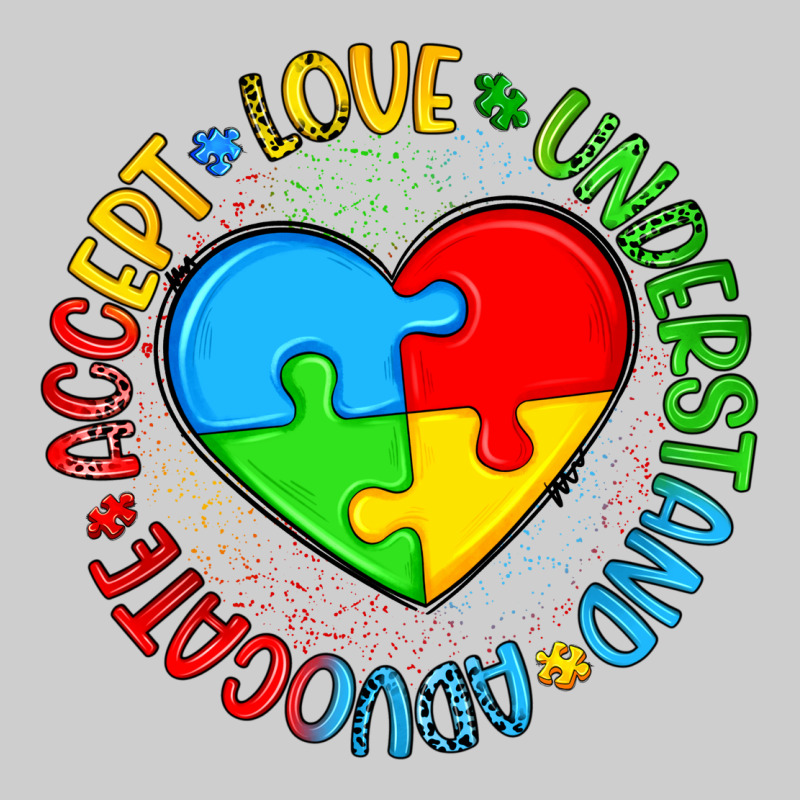 Autism Awareness Puzzle Heart Love Understand Advo Premium Tee by Artiststas | Teevron