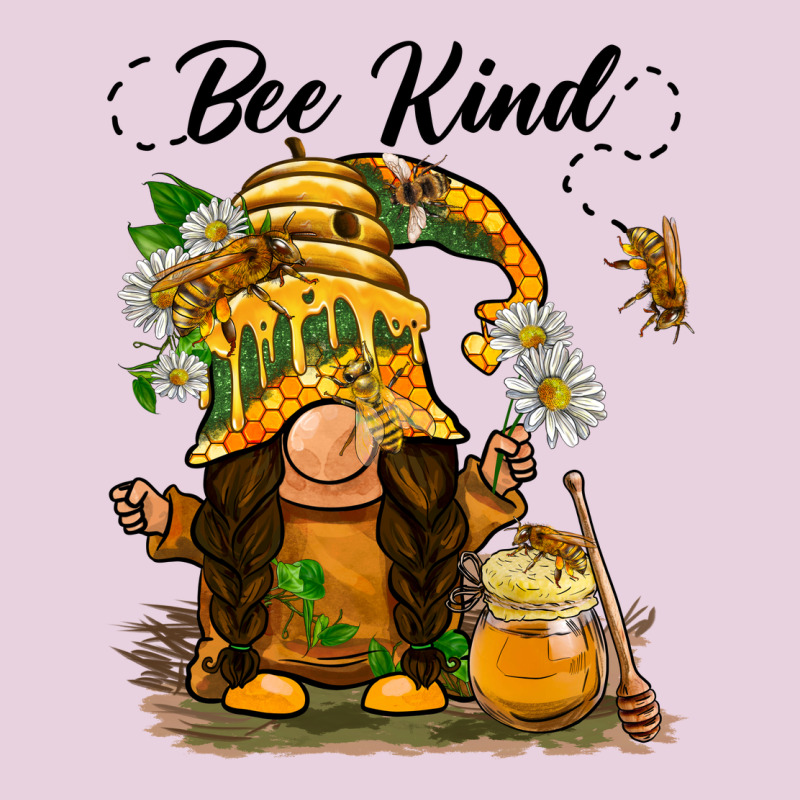 Bee Kind Gnome Ladies Tee by BarkalooDesign | Teevron