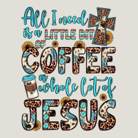 All I Need Is A Little Bit Of Coffee And O Whole Lot Of Jesus Heavy Core Tee | Teevron