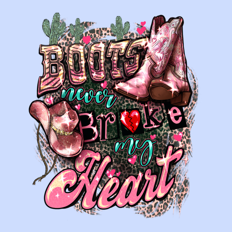 Boots Never Broke My Heart Urban Heavy Tee by HowdyJamesFarm | Teevron