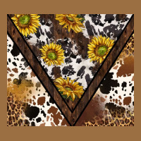 Western Sunflowers And Cowhide Tumbler Tbs Vintage Tee | Teevron