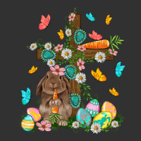 Western Rabbit With Cross Easter Day Urban Heavy Tee | Teevron