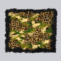 Camouflage And Leopard Background Heavyweight Sweatshirt | Teevron