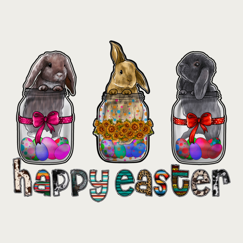 Happy Easter Zipper Hoodie by CowhideDigitalArt | Teevron