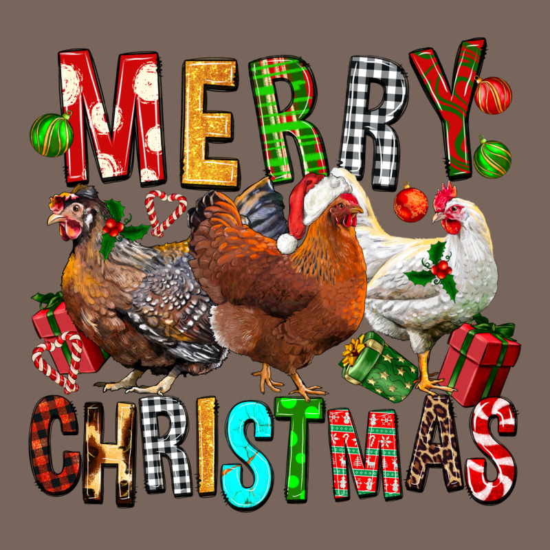 Merry Christmas Chickens Premium Hoodie by FaDigitalArtStudio | Teevron