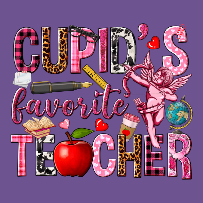 Cupid's Favorite Teacher Valentine's Day Vintage Tee by HowdyJamesFarm | Teevron