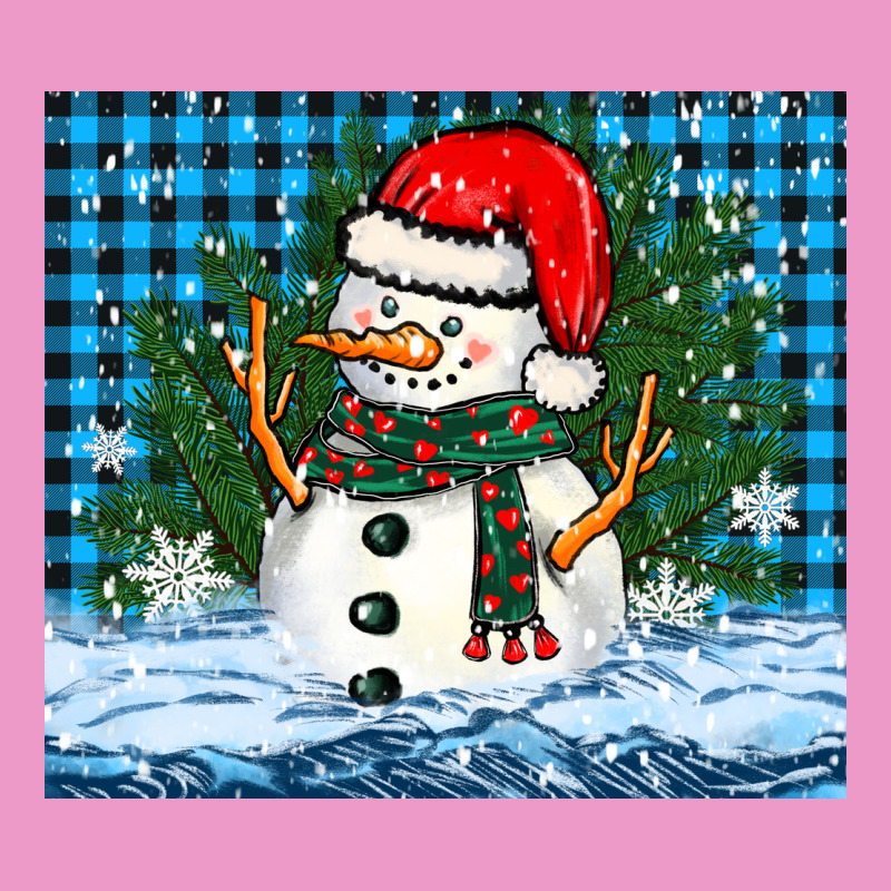 Snowy Christmas Snowman Urban Hoodie by BarkalooDesign | Teevron