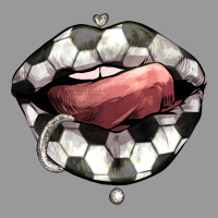 Soccer Lips Vintage Hoodie | Teevron