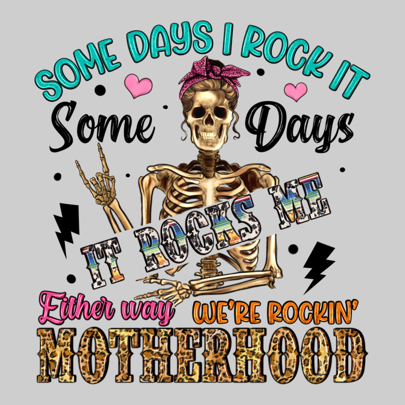 Some Days I Rock It Some Days It Rocks Me Either W Premium Tee by Artiststas | Teevron