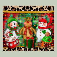 Christmas Snowman Polar Bear Reindeer Long Sleeve Tee | Teevron