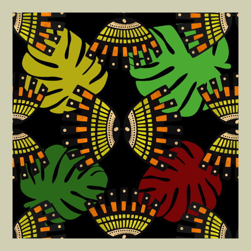 African And Leaf Seamless Pattern Heavy Core Tee by BundleAndBundleShop | Teevron