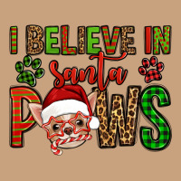 I Believe In Santa Paws Chihuahuha Vintage Tee | Teevron