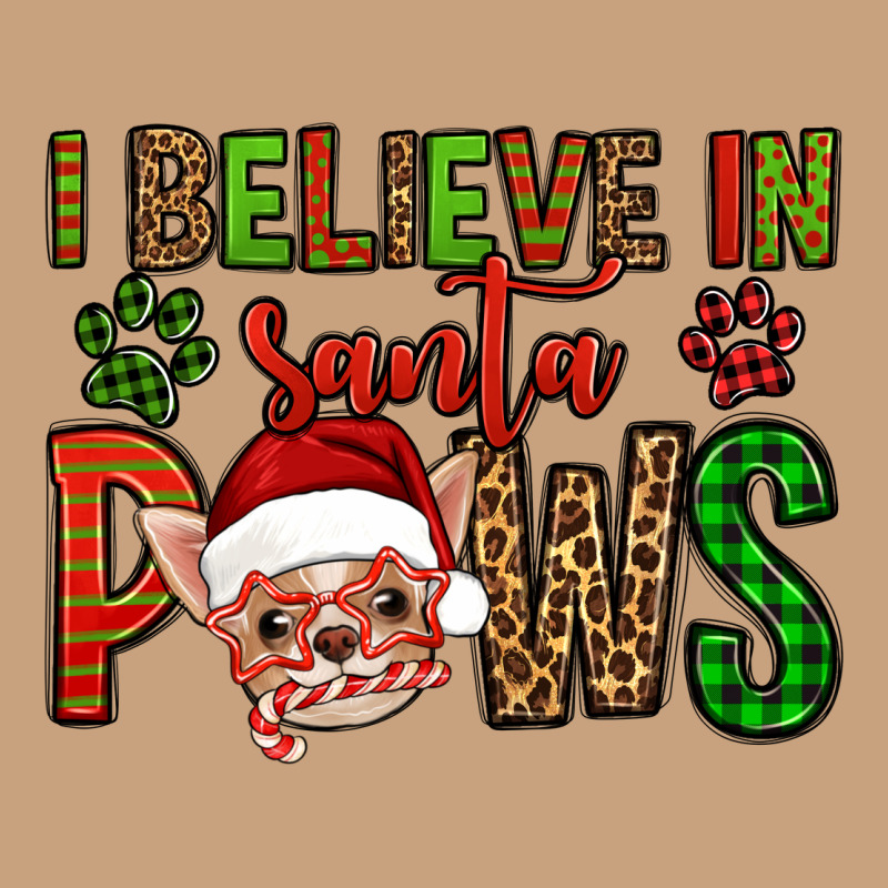 I Believe In Santa Paws Chihuahuha Vintage Tee by Jasminsmagicworld | Teevron