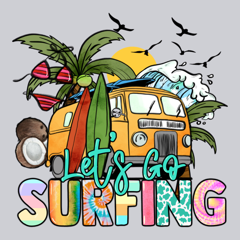 Let's Go Surfing Classic Tee by NancyCooperArtShop | Teevron