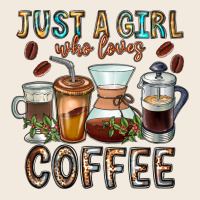 Just A Girl Who Loves Coffee Zipper Hoodie | Teevron