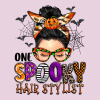 One Spooky Hair Stylist Ladies Tee | Teevron