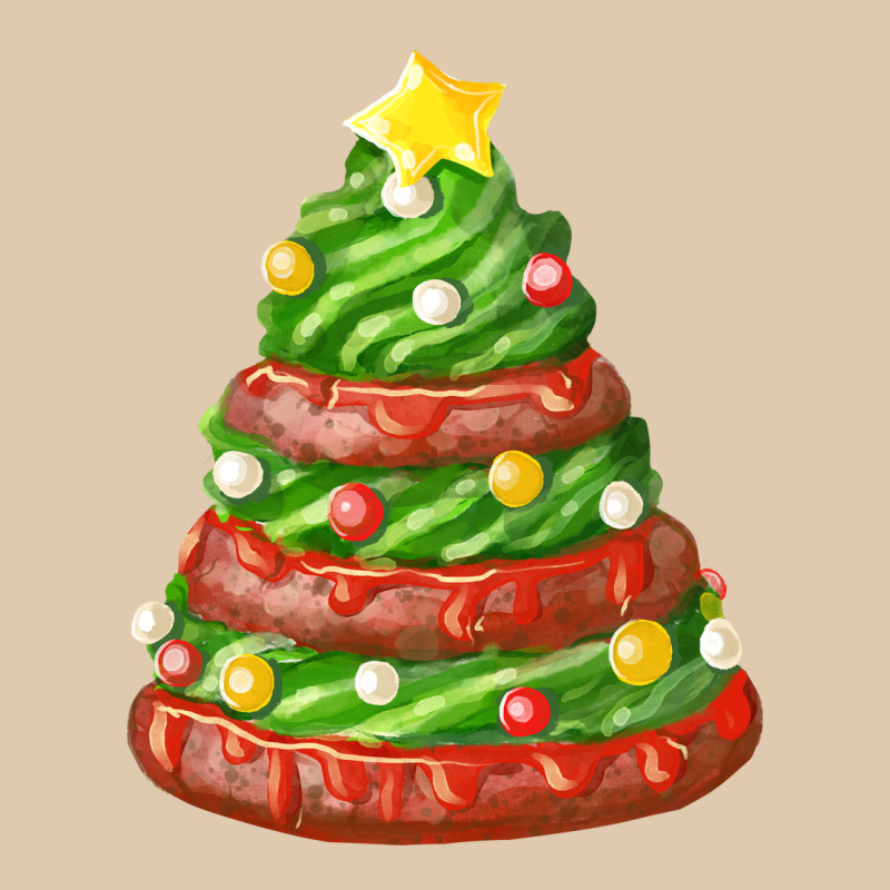 Green Chocolate Christmas Cookie Cake Heavyweight Sweatshirt by FaDigitalArtStudio | Teevron