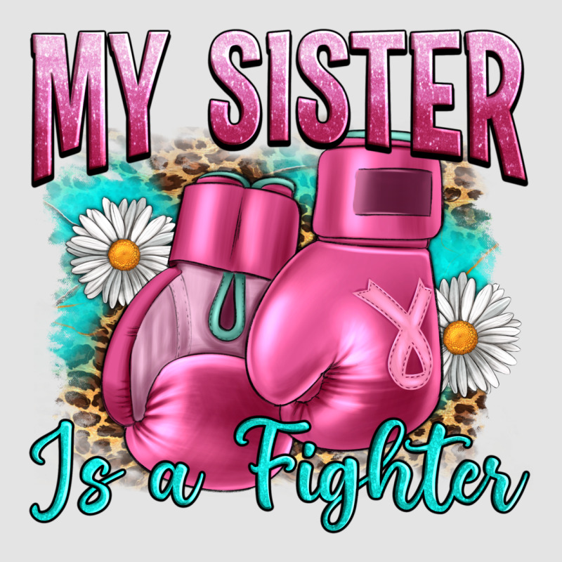 Breast Cancer My Sister Is A Fighter Premium Sweatshirt by Artiststas | Teevron