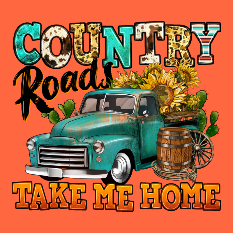 Country Roads Take Me Home Vintage Truck Premium Hoodie by Jasminsmagicworld | Teevron
