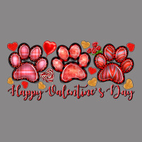 Happy Valentine's Day Paws Valentine's Day Vintage Tee | Teevron